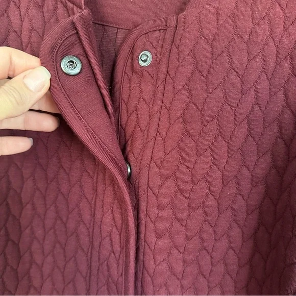 Isaac Mizrahi Live Knit Jacket Stunner w/ Snaps, Size 1X - Picture 11 of 14